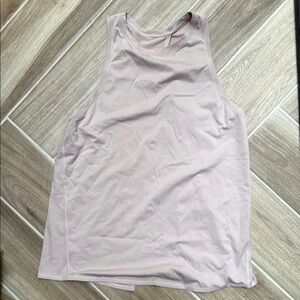 Lululemon Athletica Light Tan Tie Back Tank Top